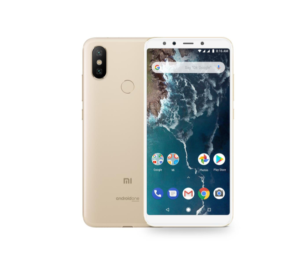 Xiaomi Mi A2 4/64GB Gold - 441683 - zdjęcie